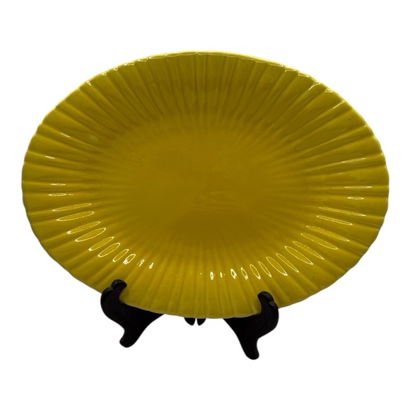 Vintage STANGL Yellow‎ Serving Platter 1388 11" - Picture 1 of 16